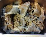 牛すじのコチュジャン味噌煮込み。作り方3写真
