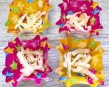 レンジだけ♬チーズとフルグラの簡単おやつ作り方1写真