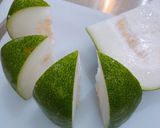 優しい味♡冬瓜と鶏ひき肉のあんかけ作り方1写真