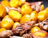 スペアリブとジャガイモのバター醤油炒め作り方7写真
