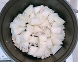 優しい味♡冬瓜と鶏ひき肉のあんかけ作り方7写真