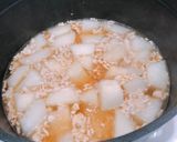 優しい味♡冬瓜と鶏ひき肉のあんかけ作り方9写真