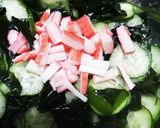 きゅうりとわかめの酢の物☆作り方5写真