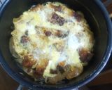 ヘルシー！千切りキャベツを敷いたカツ丼！作り方11写真