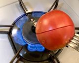 ズボラ！簡単！トマトの皮剥き　湯沸不要作り方3写真