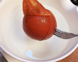 ズボラ！簡単！トマトの皮剥き　湯沸不要作り方5写真
