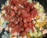 ［離乳食後期〜］鮭と野菜のトマト煮作り方5写真