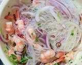 タイ風エビと春雨のサラダ☆パクチー風味作り方7写真