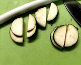 簡単♪ナスと長ネギの味噌汁♪作り方1写真