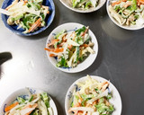 全てレンジ塩鯖のオイマヨ野菜ドーム蒸し作り方9写真