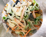 全てレンジ塩鯖のオイマヨ野菜ドーム蒸し作り方17写真