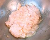 ♡たこ焼き??しいたけ鶏団子です♡作り方2写真