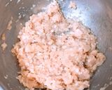 ♡たこ焼き??しいたけ鶏団子です♡作り方3写真