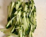 切り干し大根の棒棒鶏風サラダ作り方3写真