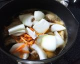 親子丼 焼き麩入り作り方5写真