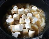 親子丼 焼き麩入り作り方7写真