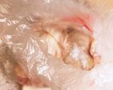 鶏モモ肉一枚、香味グローブ揚げ作り方2写真