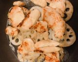 鶏肉と蓮根の塩麹焼き作り方4写真