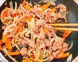 うまい！栄養満天！ゴーヤの焼うどん☆☆☆作り方2写真