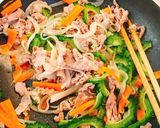 うまい！栄養満天！ゴーヤの焼うどん☆☆☆作り方3写真