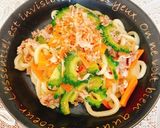 うまい！栄養満天！ゴーヤの焼うどん☆☆☆作り方6写真