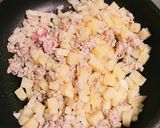 じゃがいもと挽肉のオムレツ★メインになる作り方1写真
