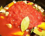 マカジキと野菜のトマト煮込み作り方4写真