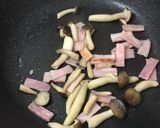 ハマる！しめじとそうめんのオムレツ✨作り方3写真