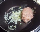 親子煮風　塩麻婆作り方1写真