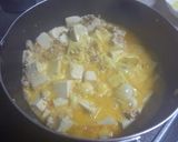 親子煮風　塩麻婆作り方4写真