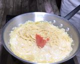 隠し味が決め手の明太子クリームパスタ♡作り方10写真