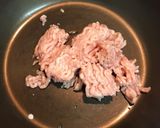ほろあま♪鶏そぼろ丼作り方1写真