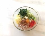 子供にも★レンジで簡単キムチチーズ炒飯作り方2写真