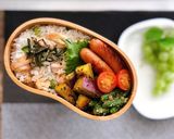 毎日お弁当♪鮭ちらし弁当作り方7写真