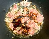 レンコンと豚ひき肉の炒り付け作り方5写真