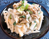 絶品☆豚肉と大根の胡麻マヨポン酢和え作り方5写真