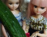 リカちゃん♡青星寮キャベツ胡瓜ごま酢和え作り方1写真