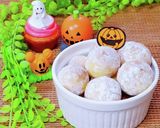 ハロウィン☆かぼちゃスノーボールクッキー作り方8写真