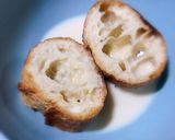 カチカチパンでフワフワフレンチトースト♡作り方1写真
