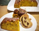 ハロウィン・かぼちゃのHMシナモンケーキ作り方11写真