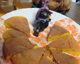 中学生と♡生クリーム入りかぼちゃケーキ作り方7写真