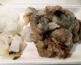 エビとイカのガパオ炒め作り方2写真