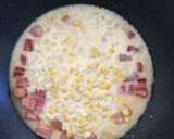 コーンとスティックセニョールのパスタ作り方3写真