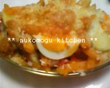 アラビアータ風グラタンと鮭のホイル焼き作り方11写真