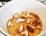 玉子豆腐のお吸い物　～椎茸の香り～作り方3写真