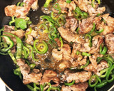 簡単牛肉とピーマンのオイスターソース炒め作り方4写真