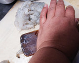 エビと鶏挽きしんじょうの素麺揚げ作り方4写真