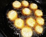 エビと鶏挽きしんじょうの素麺揚げ作り方9写真