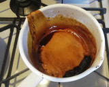 カラメルソースの鍋を美味しくおそうじ作り方1写真