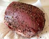 ローストビーフ風？牛タン元の塩釜焼き作り方4写真